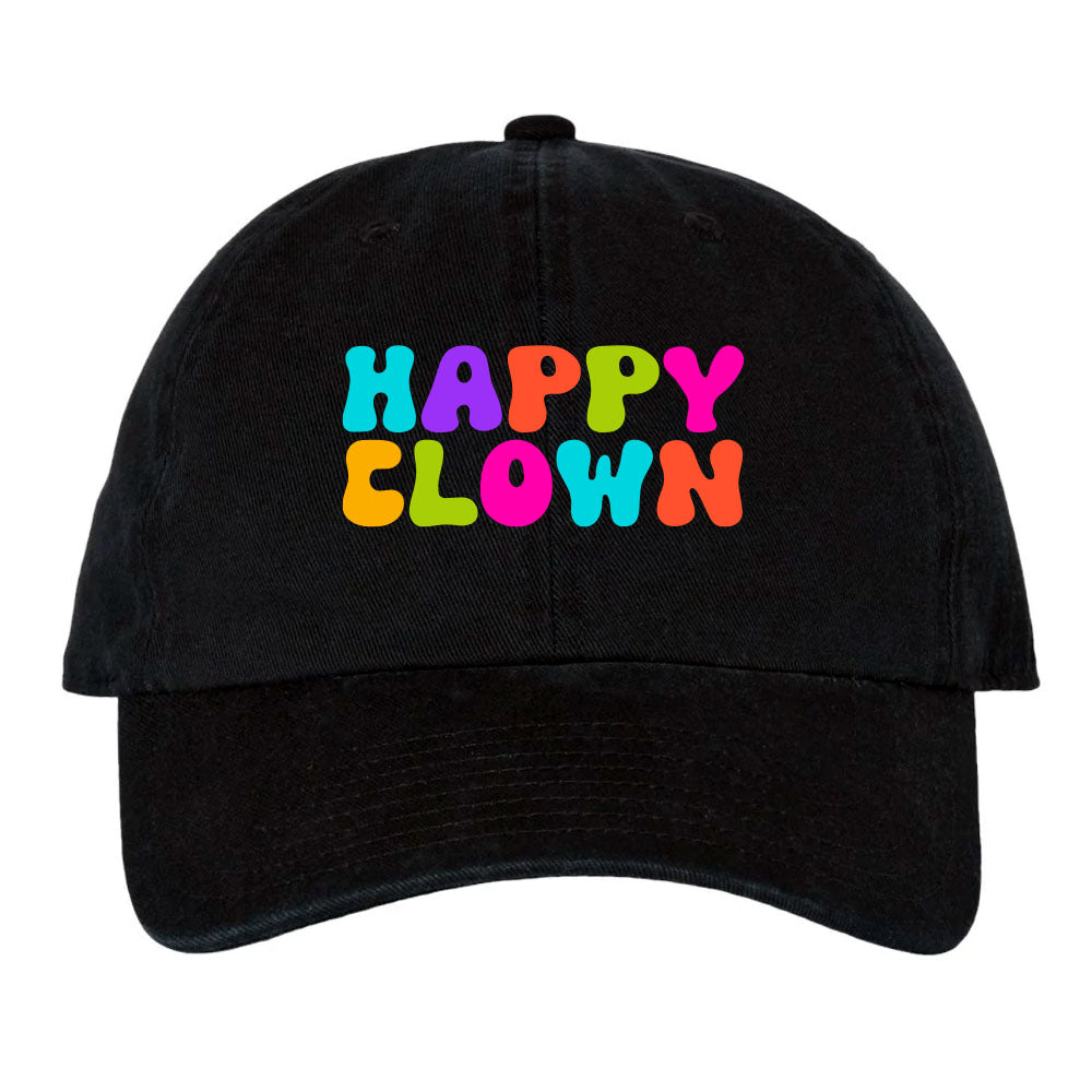Groovy Clown Dad Cap - Black