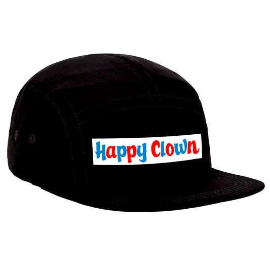 Happy Clown Core Camp Cap - Black