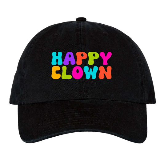 Groovy Clown Dad Cap - Black